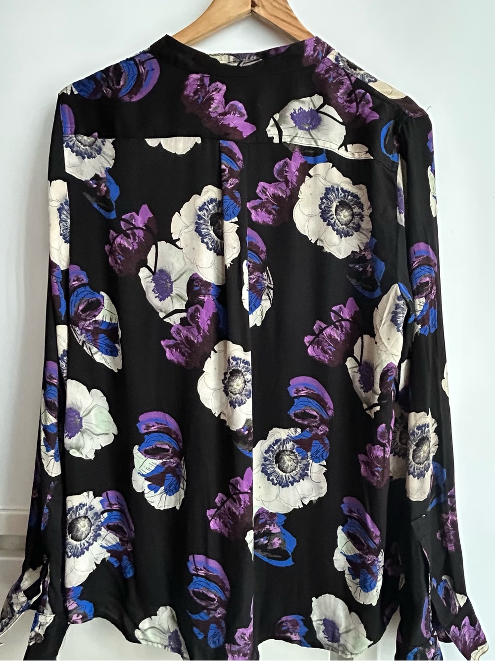 J. Crew Silk Floral Print Button-Down Blouse, Women's, Size 10